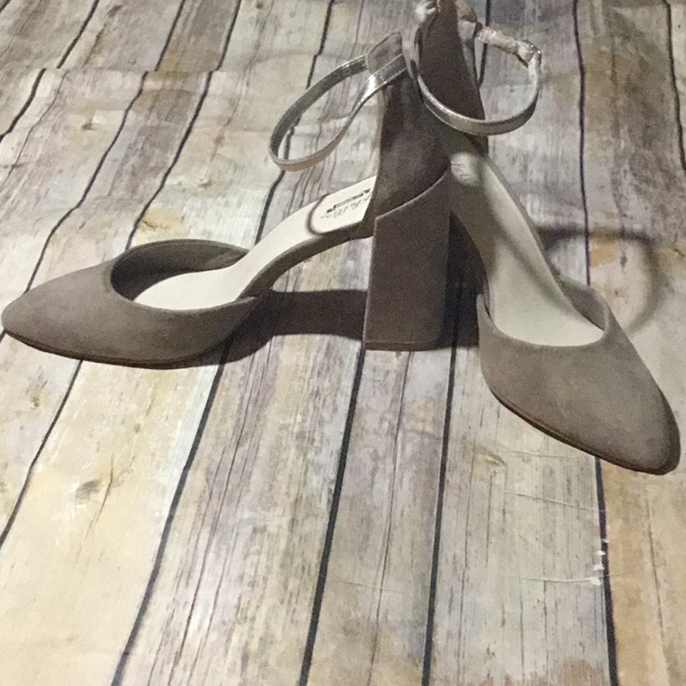 Seychelles Block Suede Heels